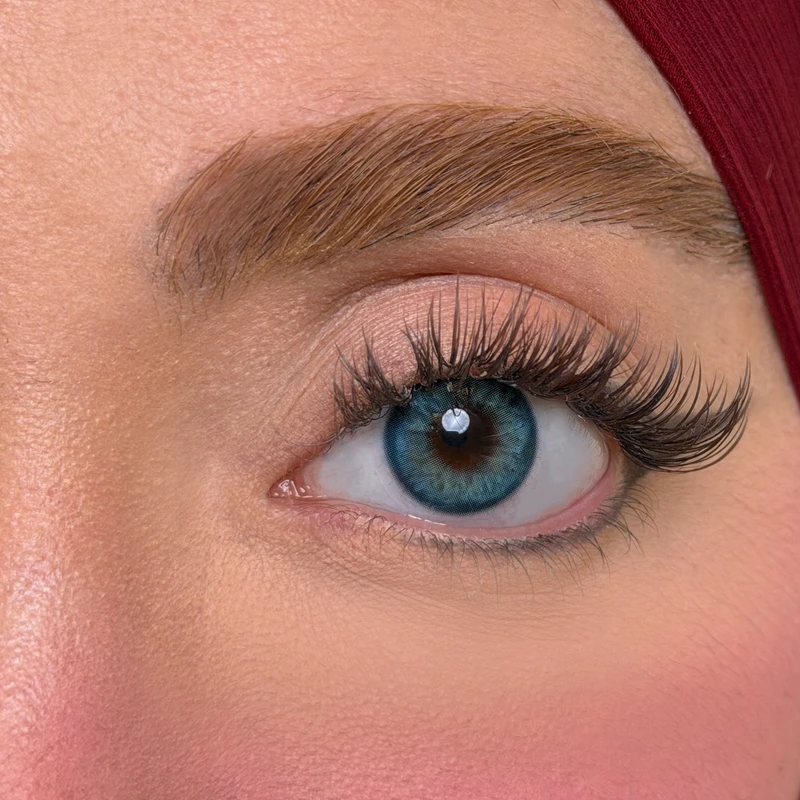 لنز چشم یونیک مدل MAGNOLIA رنگ آبی