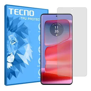 Tecno Resistant transparent screen protector suitable for Motorola Edge 50 Pro