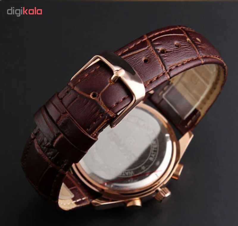 ساعت مچی عقربه ای مردانه اسکمی مدل S9127/Brown