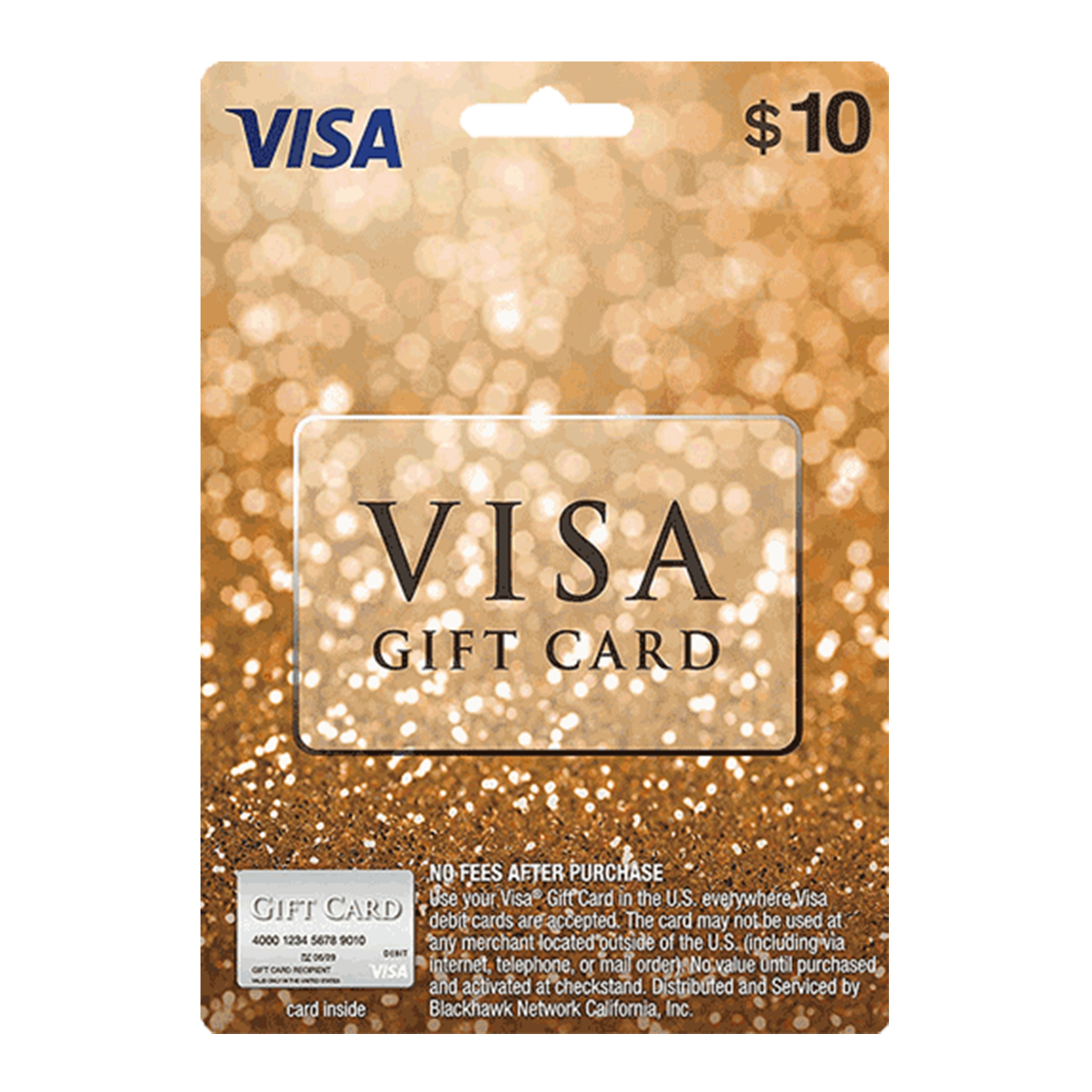 گیفت کارت 10 دلاری ویزا کانادا کد CA010