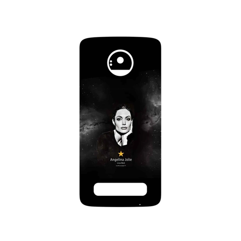 برچسب پوششی ماهوت مدل Angelina Jolie مناسب برای گوشی موبایل موتورولا Moto Z