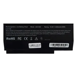 باتری لپ تاپ 8 سلولی مدل A42-G53 مناسب برای لپ تاپ Asus Getwey G53