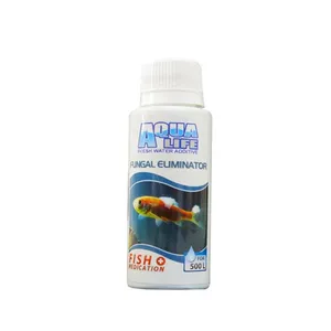محلول ضد قارچ آب آکواریوم آکوالایف مدل fungal100 حجم 100 میلی لیتر به همراه یک عدد دلفین تزئینی