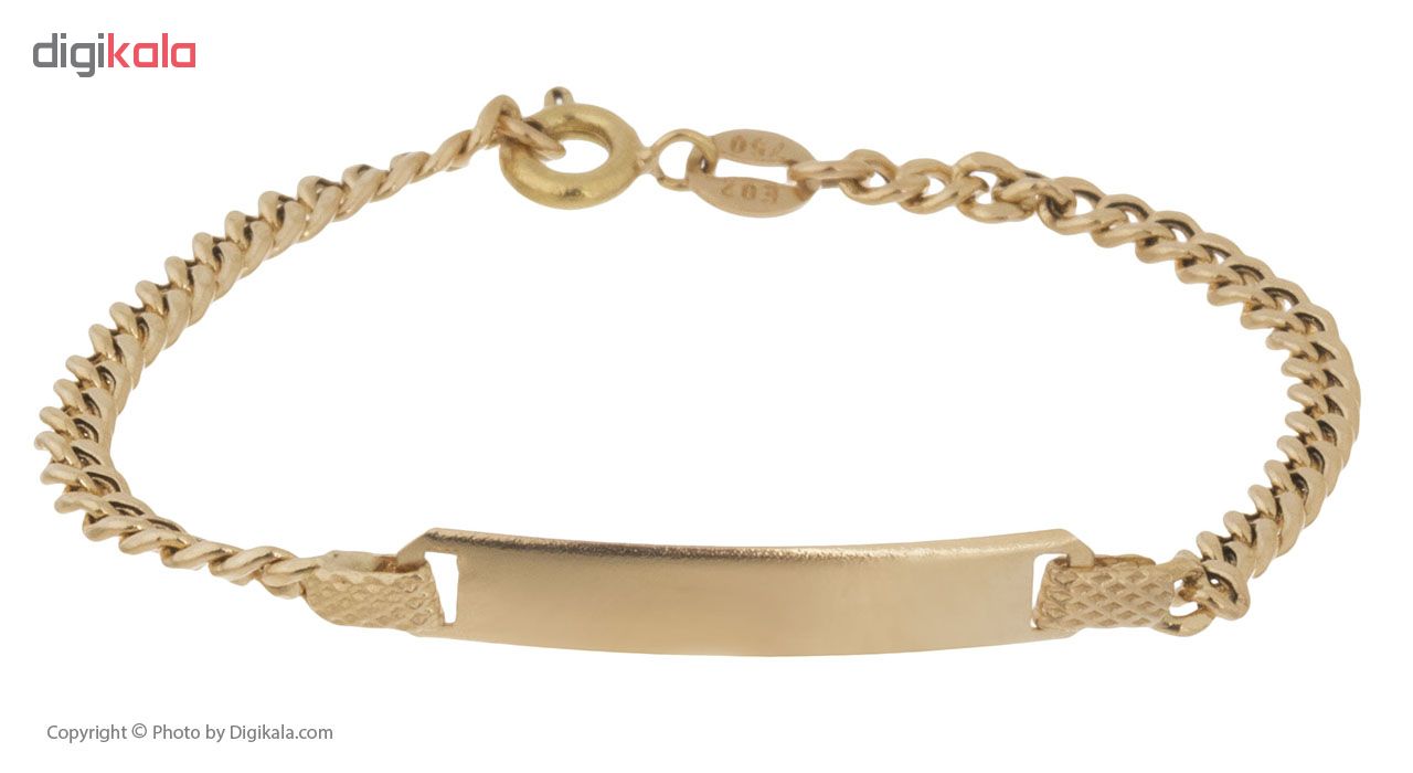 دستبند طلا 18 عیار گوی گالری مدل G106