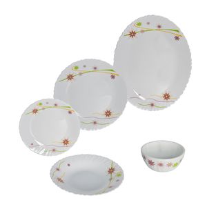 نقد و بررسی سرویس غذاخوری 25 پارچه آفر مدل نیو هستی توسط خریداران