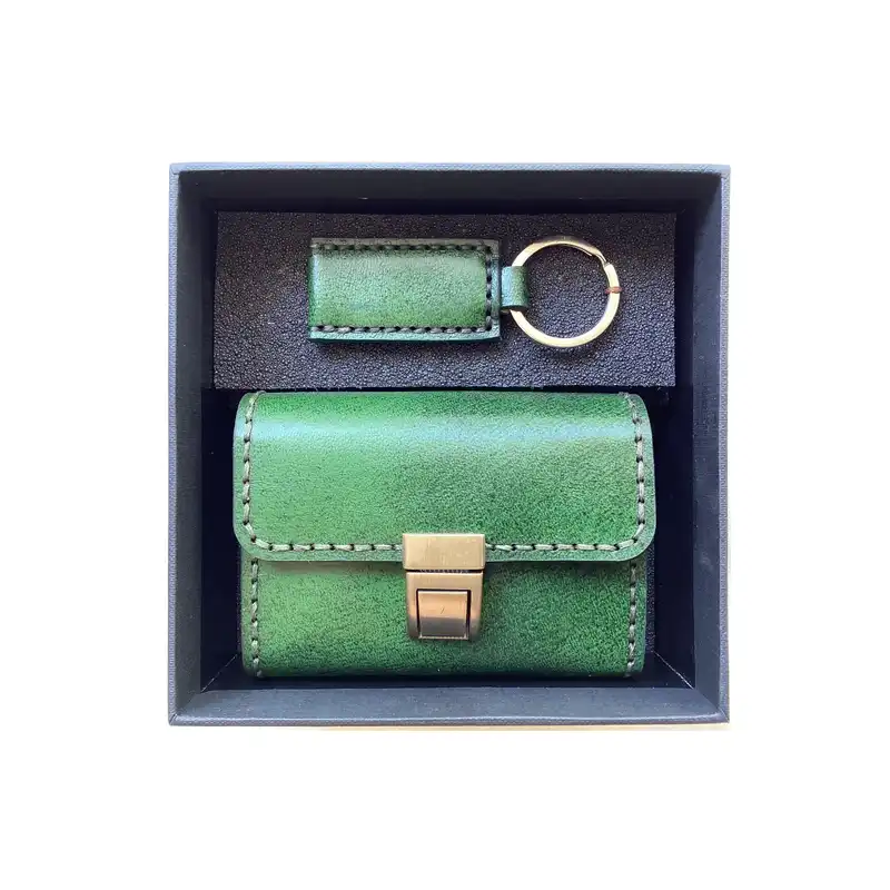 ست هدیه مدل چرم طبیعی CHK121