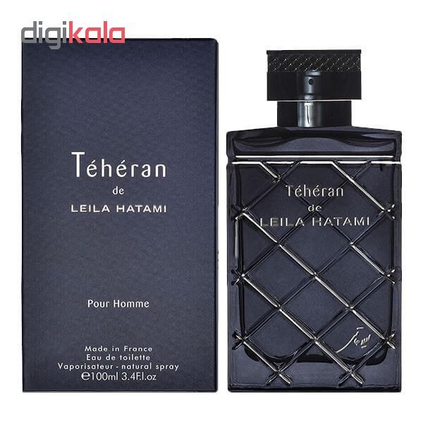 ادو تویلت مردانه لیلا حاتمی مدل Teheran Men حجم 100 میلی لیتر -  - 2