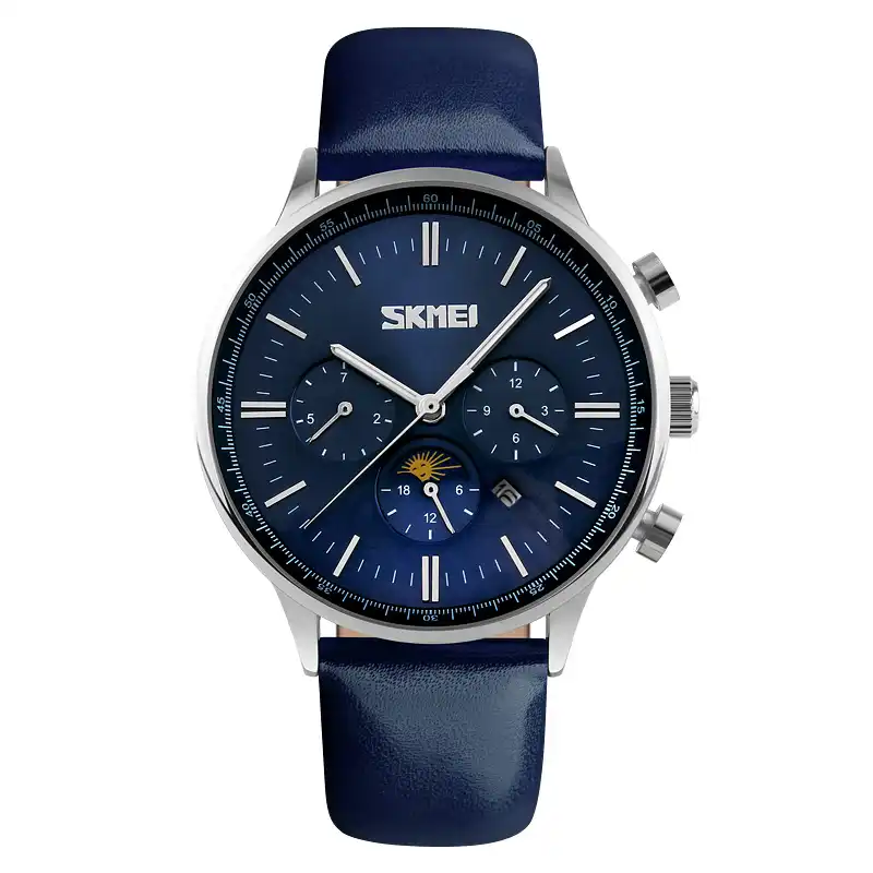 ساعت مچی عقربه ای مردانه اسکمی مدل S9117/Blue