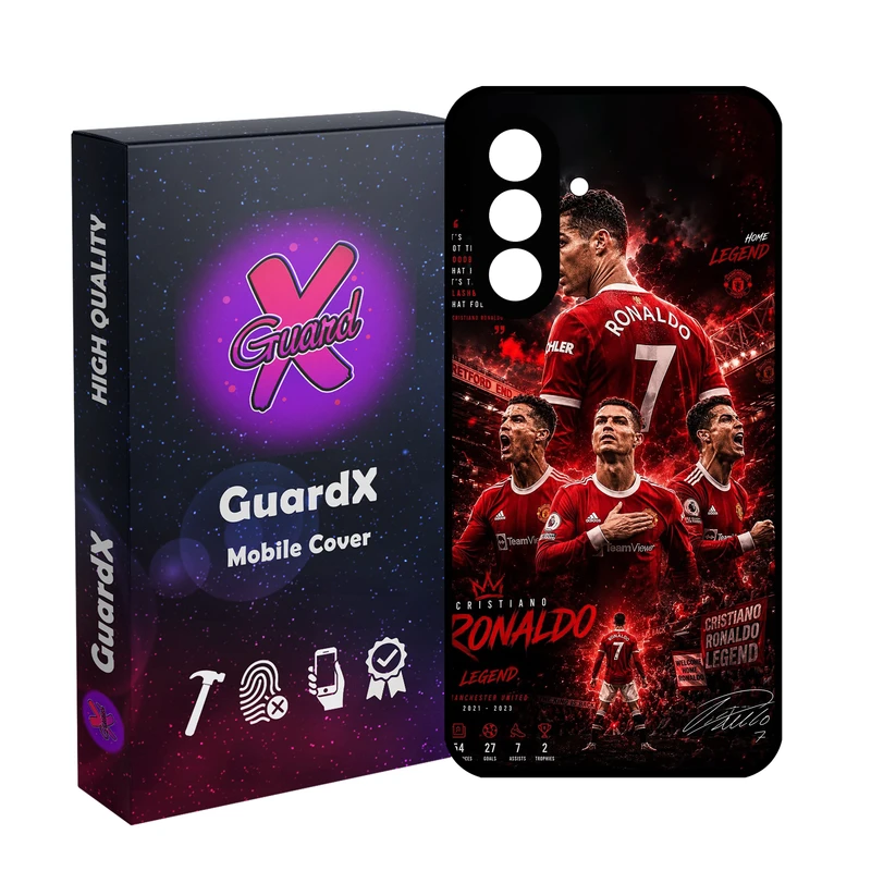 کاور گارد ایکس طرح Ronaldo مدل 11091 مناسب برای گوشی موبایل سامسونگ Galaxy S25 FE