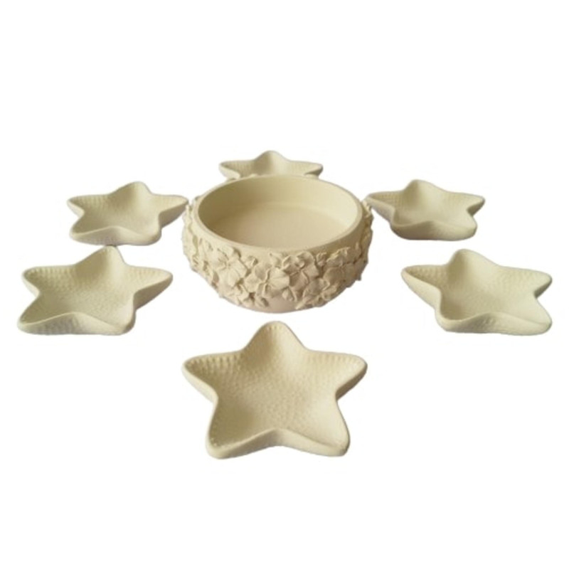 مجموعه ظروف هفت سین 7 پارچه مدل دایانا