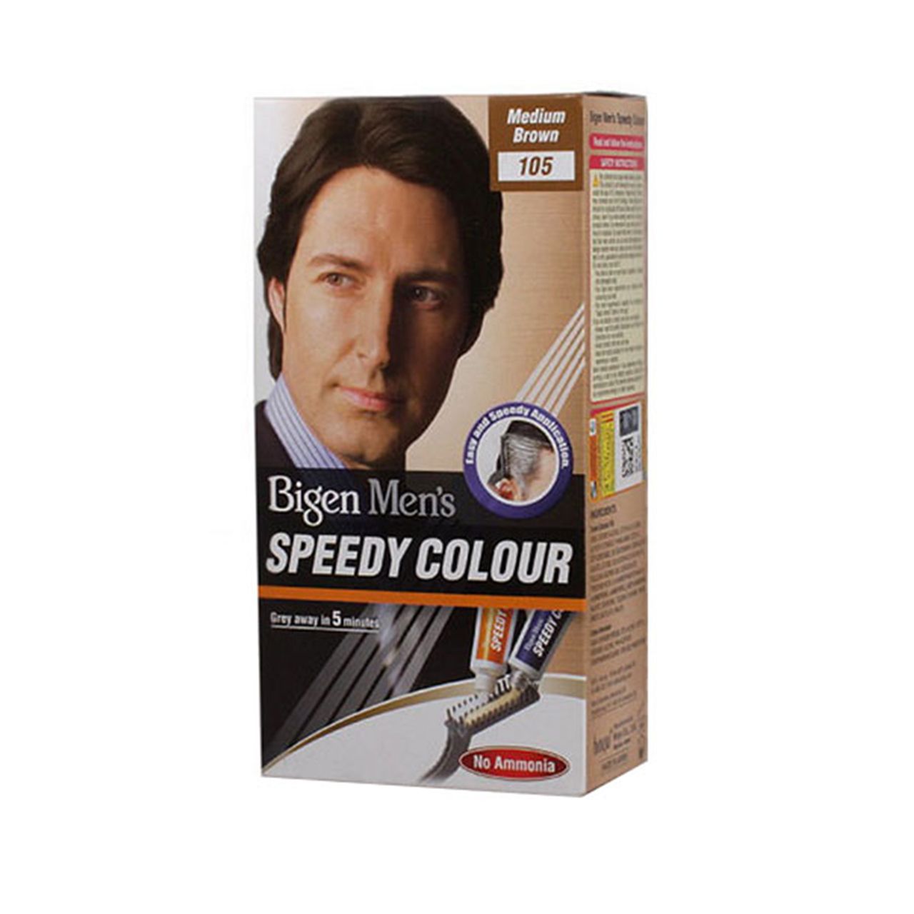 کیت رنگ مو بیگن سری speedy colour مدل medium brown شماره 105