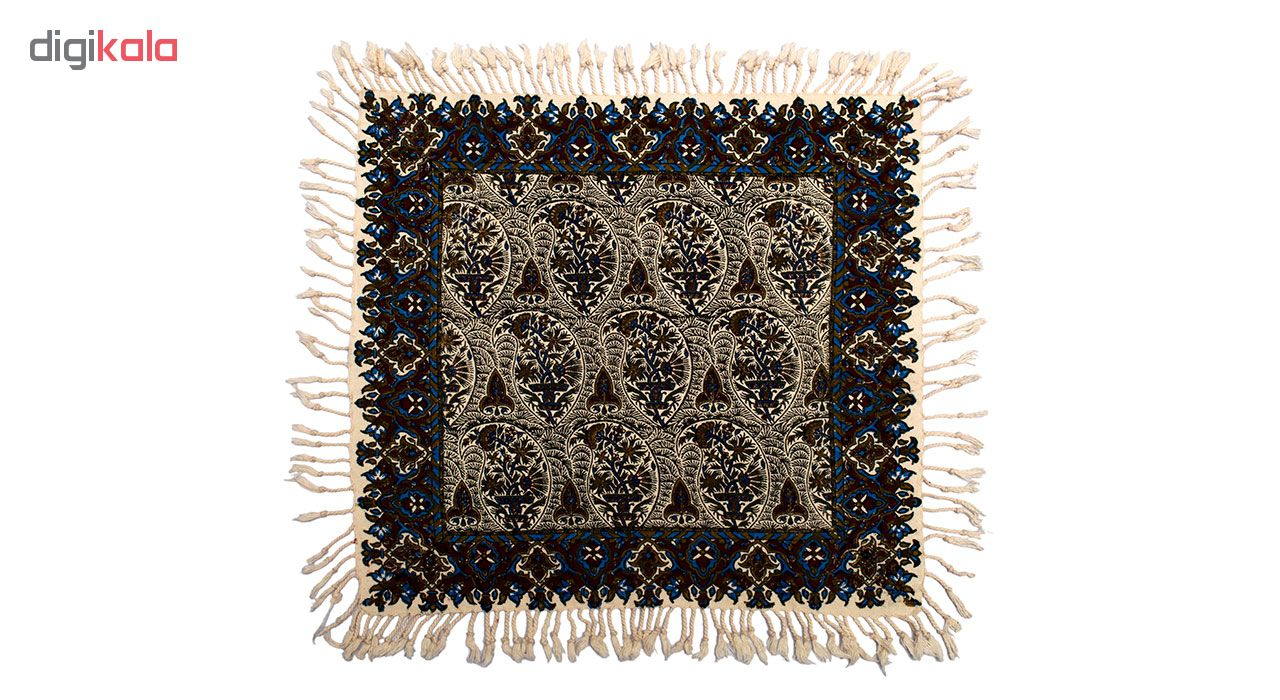 سفره قلمکار زابلیان طرح 170-11-118 سایز 40 در 40 سانتی متر
