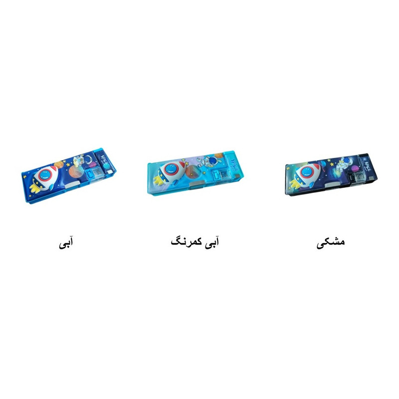 جامدادی مدل مگنتی اسکویشی دار طرح فضانورد