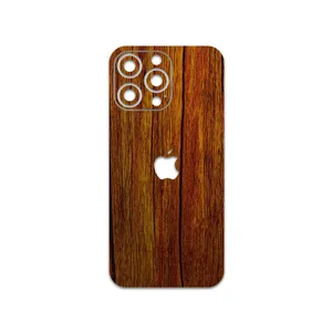 MAHOOT Orange-Wood Cover Sticker for Apple iPhone 14 Pro Max