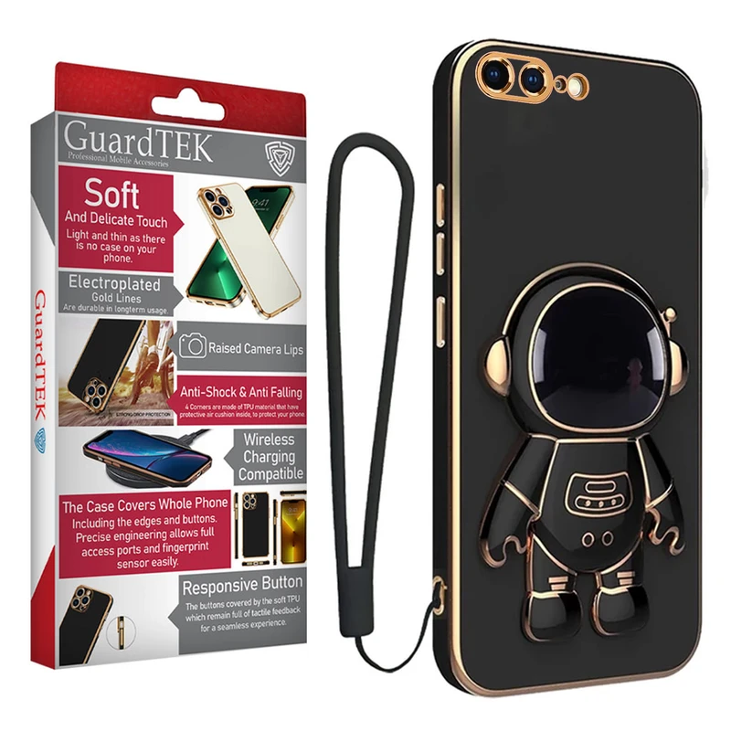 کاور گاردتک اساک مدل Astronaut Strap مناسب برای گوشی موبایل اپل iPhone 7 Plus/ 8 Plus به همراه بند