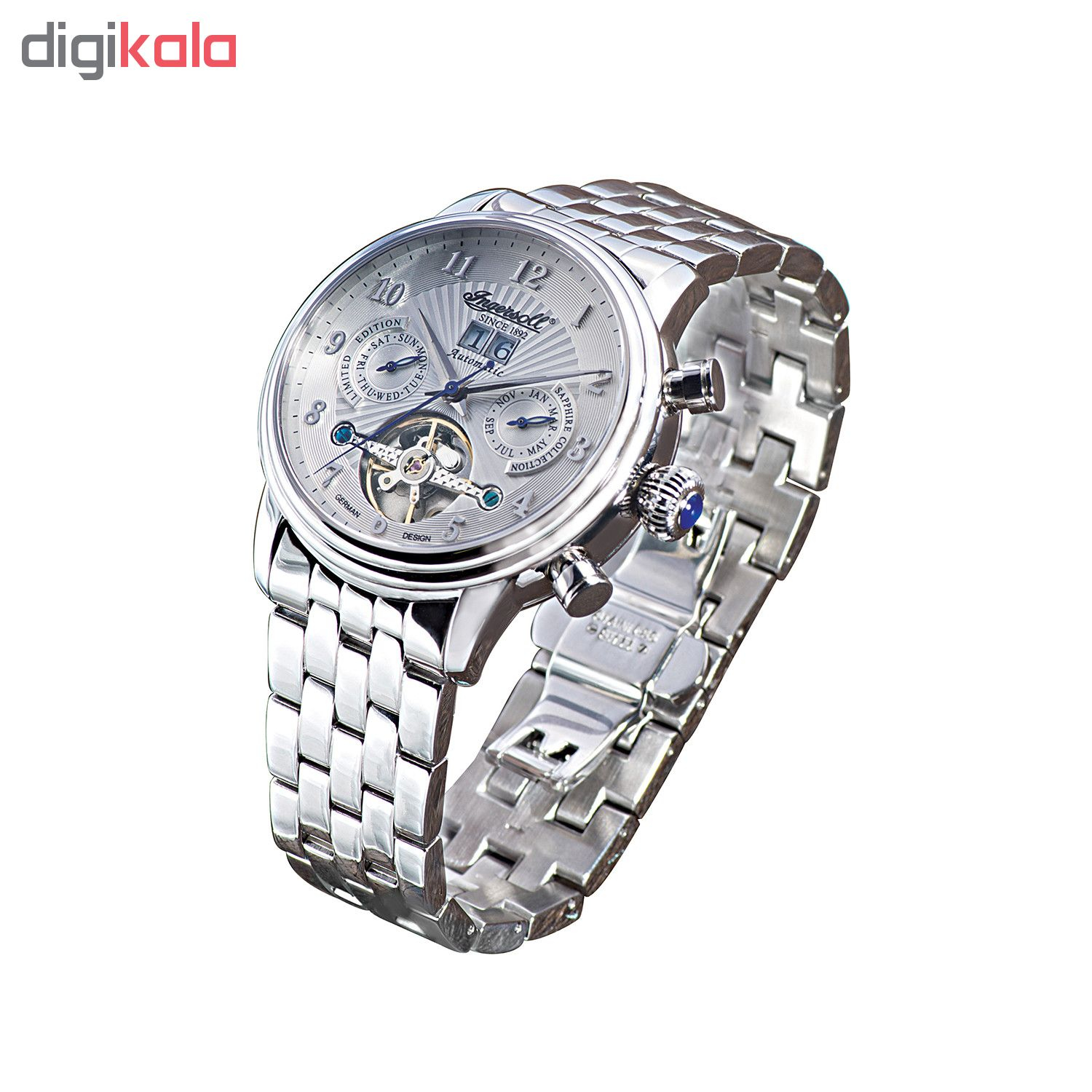 ساعت مچی عقربه ای مردانه اینگرسل مدل IN1510SLMB