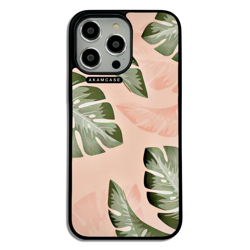 کاور آکام مدل AMC-WA14PROMAX-LEAVES-27 مناسب برای گوشی موبایل اپل iPhone 14 Pro Max