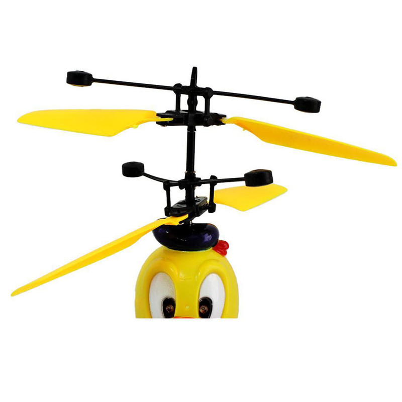 مینی کوپتر بازی مدل سنسوری طرح اردک چراغدار در ارزانترین فروشگاه اینترنتی ایران ارزان