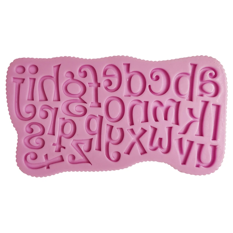 قالب مالد فوندانت مدل حروف انگلیسی فانتزی کد 1