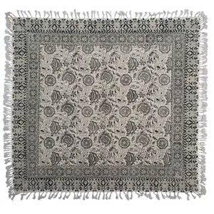 سفره قلمکار زابلیان طرح 174-11-118 سایز 80 × 80 سانتی متر