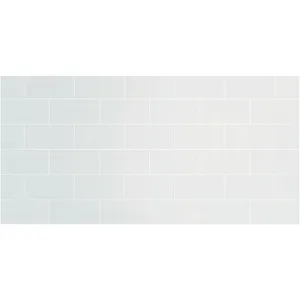 دیوارپوش بری الوک مدل Subway Snow White سایز  60*120 سانتی متر