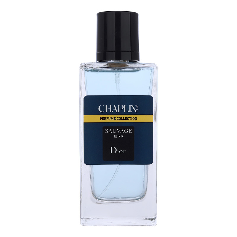 ادو پرفیوم مردانه چاپلین استار مدل Dior Sauvage Elixir با رایحه تلخ و معتدل حجم 100 میلی‌لیتر