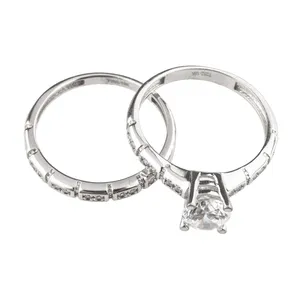 حلقه و پشت حلقه طلا 18عیار کد SR102