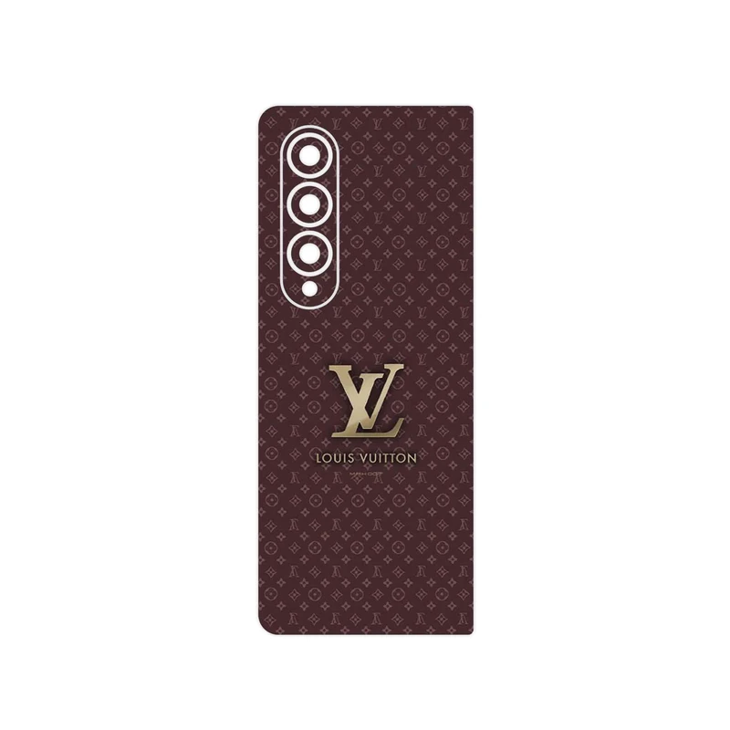 برچسب پوششی ماهوت مدل LOUIS_VUITTON_Logo مناسب برای گوشی موبایل سامسونگ Galaxy Z Fold4
