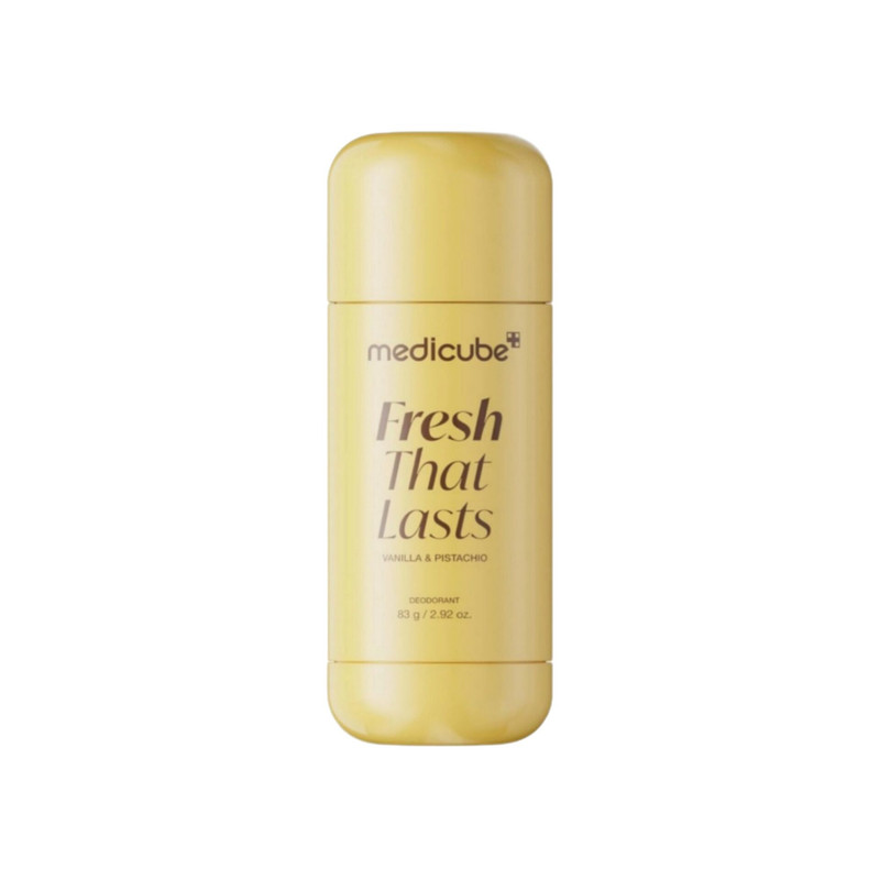 دئودرانت زنانه مدیکیوب مدل  Fresh Vanila Pistachio مناسب برای انواع پوست حجم 83 میلی لیتر