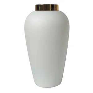 گلدان شیشه ای مدل خمره ای کد 400