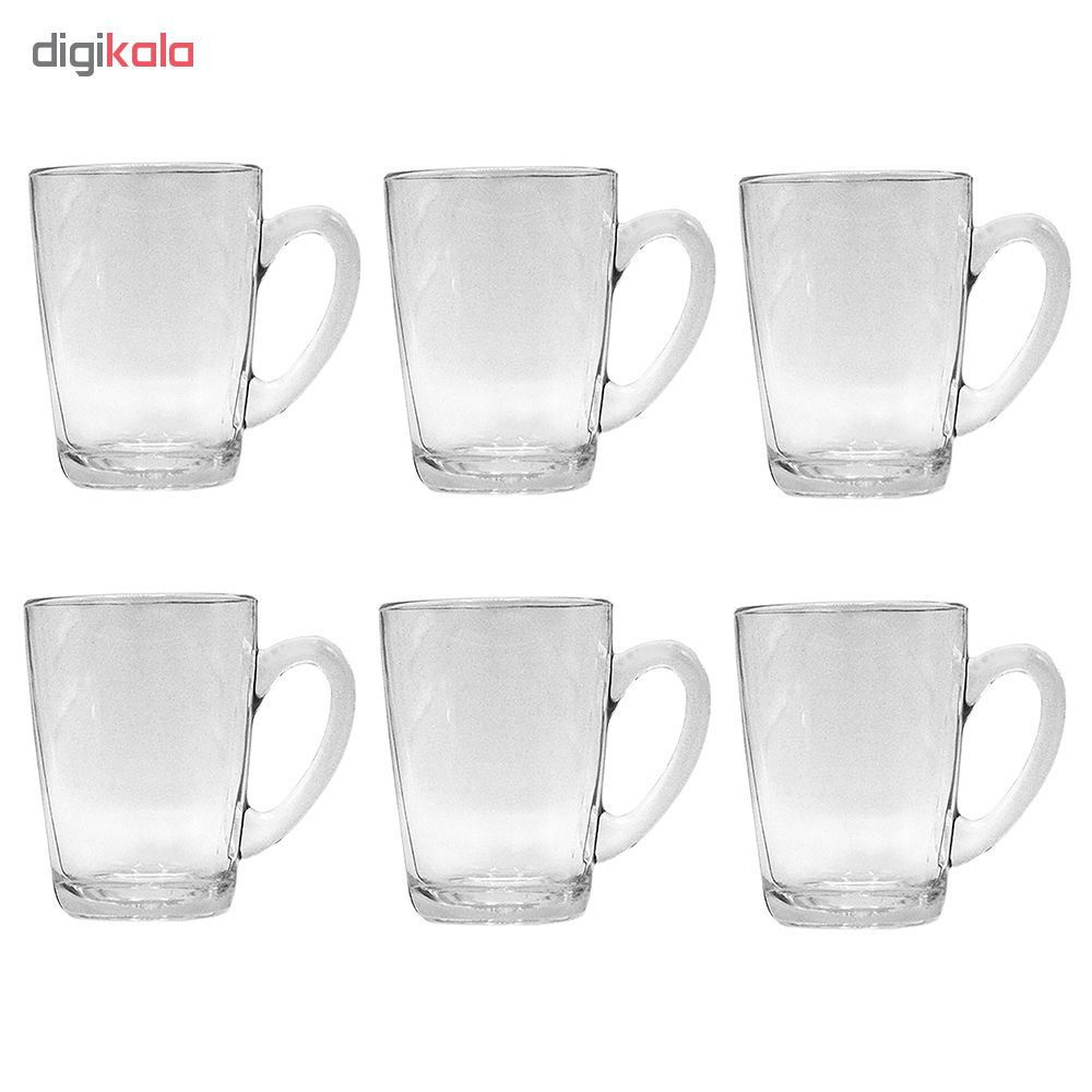 استکان بلور کاوه مدل اورانوس 0264 بسته 6 عددی