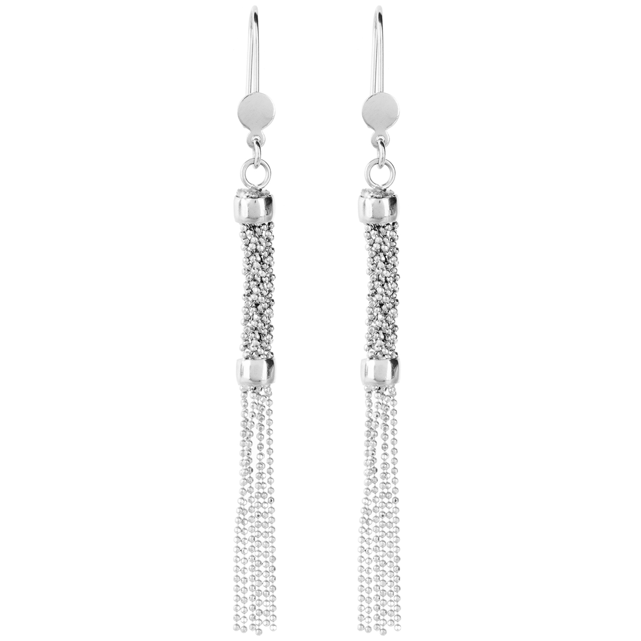 گوشواره طلا 18 عیار گوی گالری مدل G115