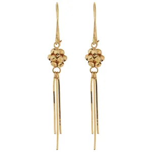 گوشواره طلا 18 عیار گوی گالری مدل G111