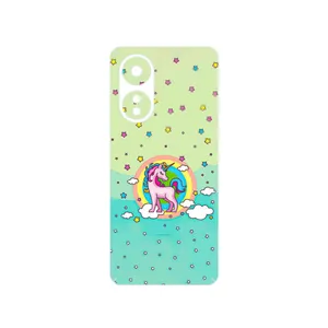 MAHOOT Rainbow unicorn adventure Cover Sticker for Oppo A58 4G
