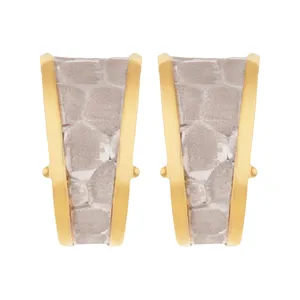 گوشواره طلا 18 عیار گوی گالری مدل G114