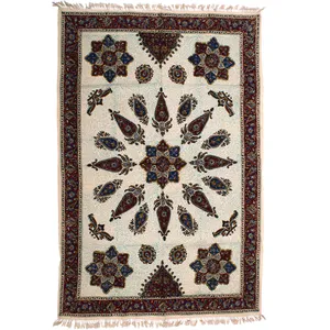 سفره قلمکار زابلیان طرح 179-11-118 سایز 100× 150 سانتی متر