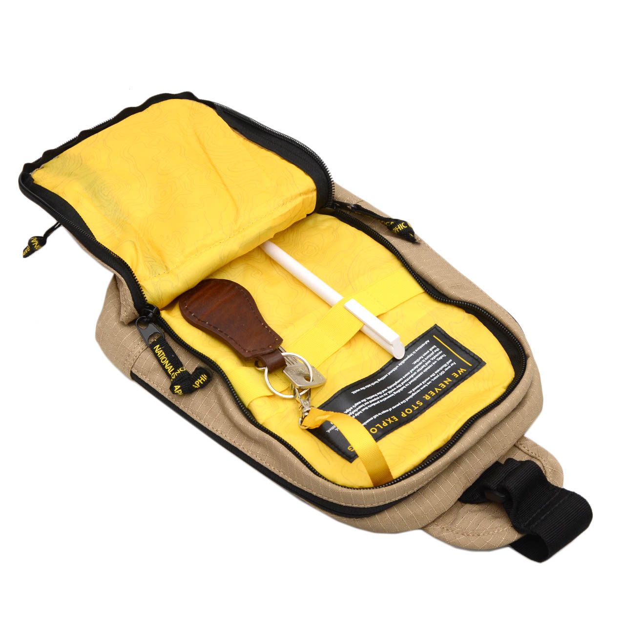 کیف رودوشی نشنال جئوگرافیک مدل EXPLORER 21214-3 به همراه کیف لوازم شخصی -  - 12