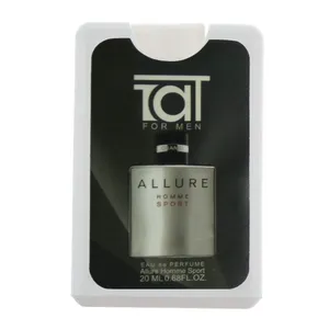 عطر جیبی مردانه تات مدل Allure homme sport حجم 20 میلی لیتر