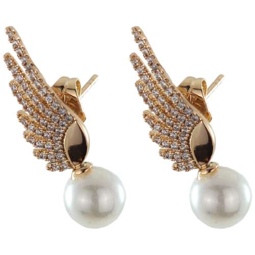 گوشواره زنانه ژوپینگ مدل بال کد G277