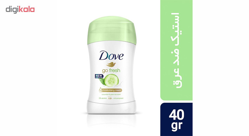 استیک ضد تعریق داو مدل Go Fresh مقدار 40 گرم استیک ضد تعریق داو مدل Go Fresh مقدار 40 گرم