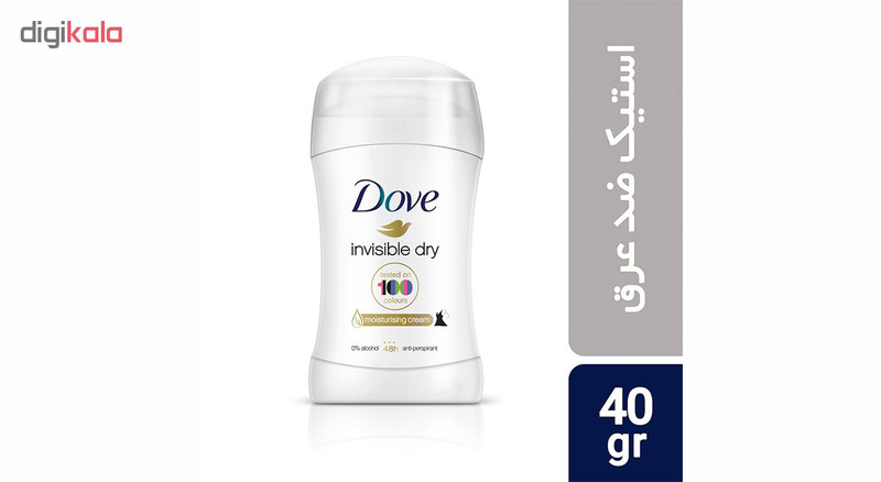 استیک ضد تعریق داو مدل Invisible Dry مقدار 40 گرم