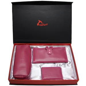 ست هدیه زنانه چرم طبیعی آدین چرم مدل DS45.S
