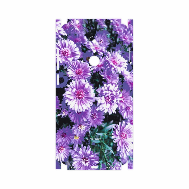 برچسب پوششی ماهوت مدل Purple-Flower-FullSkin مناسب برای گوشی موبایل شیائومی REDMI 5
