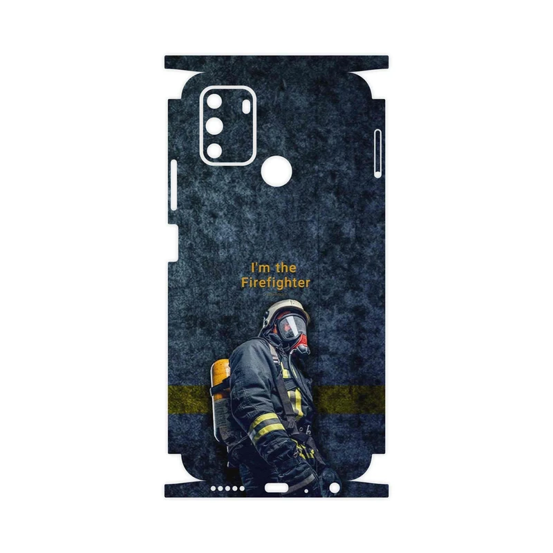 برچسب پوششی ماهوت مدل Firefighter-FullSkin مناسب برای گوشی موبایل جی پلاس S10 2022