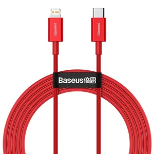  کابل تبدیل usb-c به لایتنینگ باسئوس مدل CATLYS-C09 طول 2 متر
