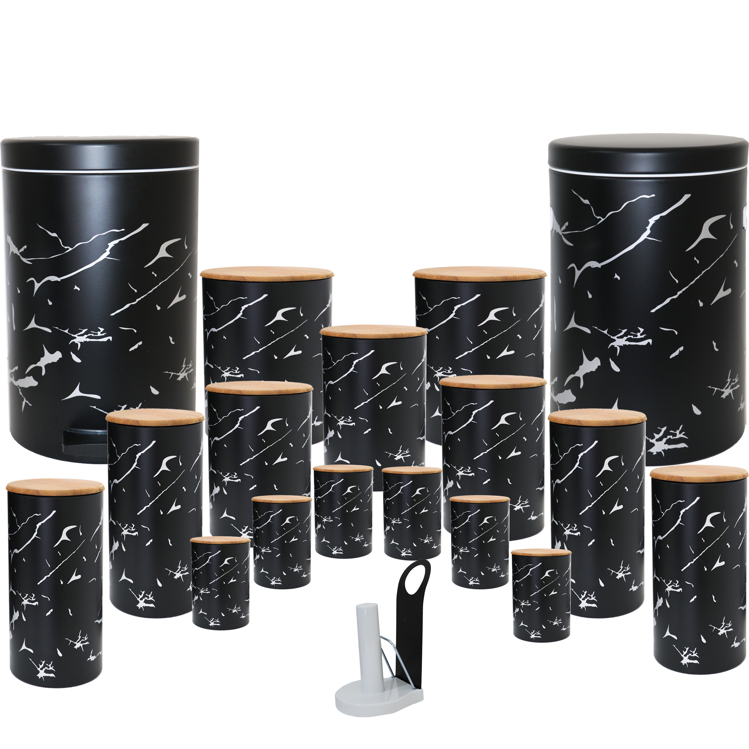 سرویس جهیزیه 18 پارچه طرح ماربل