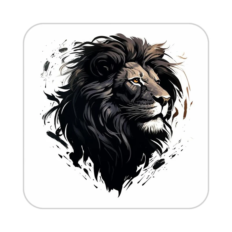 زیر لیوانی کاکتی طرح شیر مدل mp23093