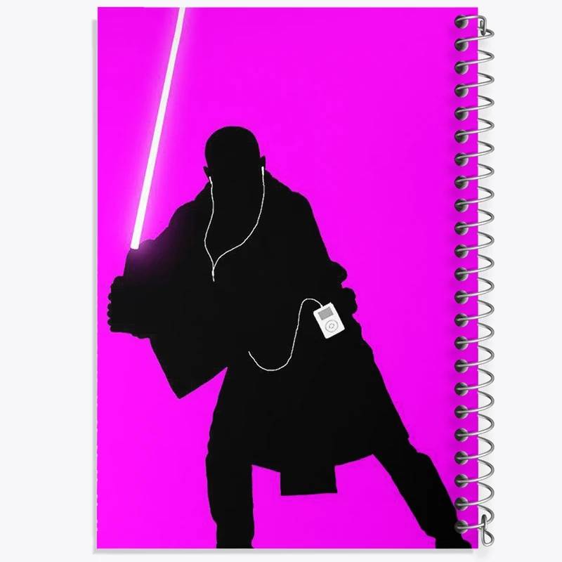 دفتر مشق 100 برگ خندالو طرح جنگ ستارگان (Star Wars) کد F284
