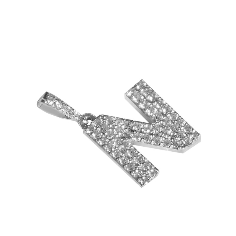 آویز گردنبند نقره زنانه نقره جات لطفی مدل حرف N کد PAR.N آویز گردنبند نقره زنانه نقره جات لطفی مدل حرف N کد PAR.N