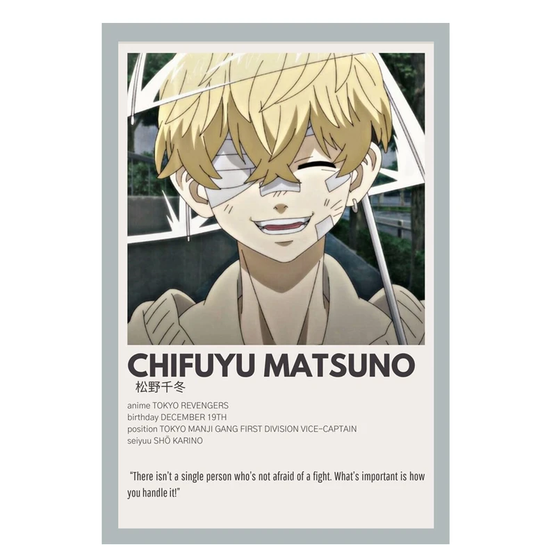 پوستر مدل توکیو ریونجرز Tokyo revengers طرح چیفویو کد 432